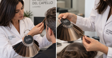Protesi di capelli su misura: come nasce, passo per passo