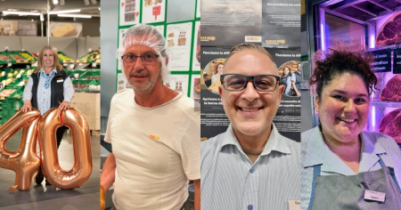Da 40 e 25 anni, al servizio della clientela