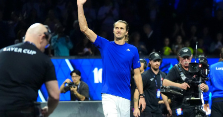Zverev firma il punto decisivo, la Laver Cup ritorna in Europa