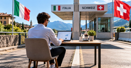 Frontalieri e smart working: quante giornate si possono lavorare dall'Italia senza problemi fiscali?
