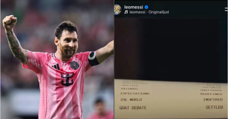 «Dibattito sul GOAT: risolto»