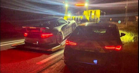 Sfreccia a 312 km/h sull'A40, patente sequestrata e multa... salata