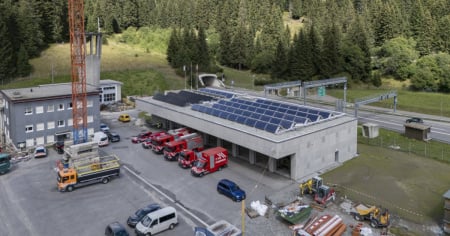 La nuova caserma dei pompieri di San Bernardino