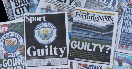 Il Manchester City è colpevole