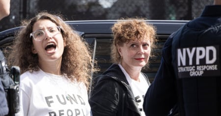 Proteste per Netanyahu all'Onu, arrestata l'attrice Susan Sarandon