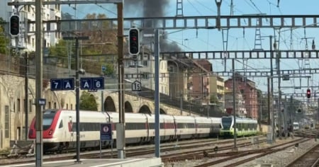 Esplosione in uno stabile vicino alla stazione: «Quattro feriti»