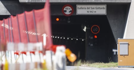 San Gottardo: tunnel chiuso per 18 notti