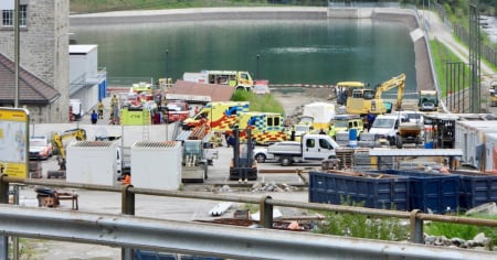 Esplosione alla centrale del Ritom: «Due feriti gravi»