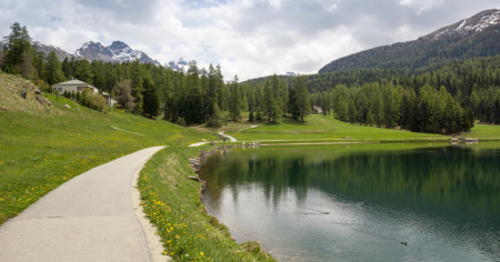 Trovato un cadavere nel lago di St. Moritz