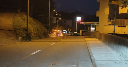 Strada di Pregassona chiusa per incidente