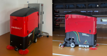 Alla CMFG Arena la pulizia entra nel futuro: arriva il primo robot autonomo del Ticino