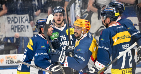 Ambrì, dominio e brividi: il Rapperswil cade 6-3 alla Gottardo Arena