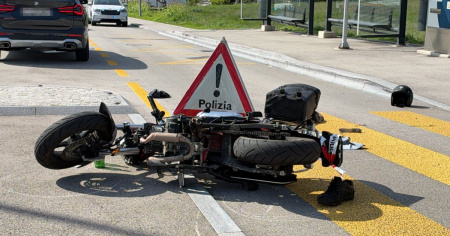 Centauro a terra soccorso dalla Rega. Ferite gravissime