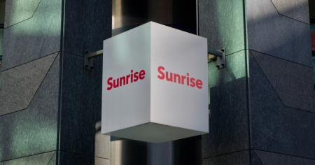 Sunrise intende tagliare fino a 450 posti di lavoro