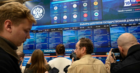 La Russia Unita di Putin ottiene 355 seggi su 450