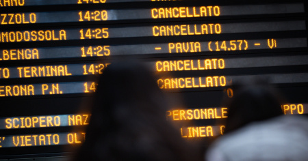 Sciopero ferroviario in Italia, possibili ritardi e cancellazioni anche in Ticino