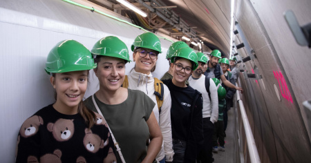 Secondo tubo del Gottardo: oltre 3mila visitatori
