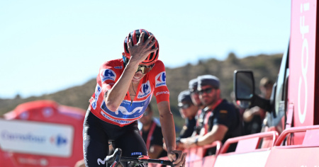 Landa vince la tappa, Mas ipoteca la Vuelta