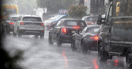 Il caldo anomalo lascia spazio ai temporali