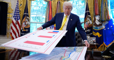 Il 55% degli americani ritiene che Trump stia danneggiando l'economia