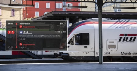 Un pomeriggio di passioni per chi viaggiava (in treno) tra Bellinzona e Lugano