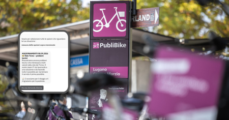 Fatale l'aggiornamento software: bikesharing in tilt in tutto il Cantone