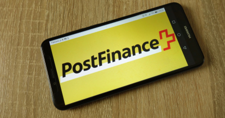 PostFinance, conti a zero nell'app
