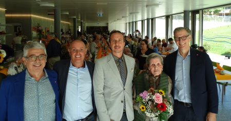 Residenza Pedemonte, 10 anni di storia e 100 candeline per Pierina