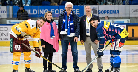Charity Game, Lega cancro Ticino ringrazia l'Ambrì-Piotta