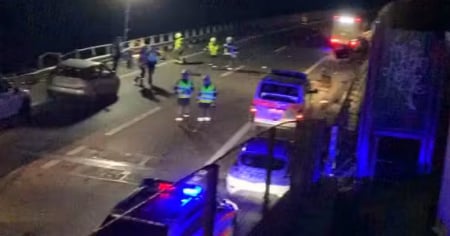 Scontro mortale sull'A9, professore condannato