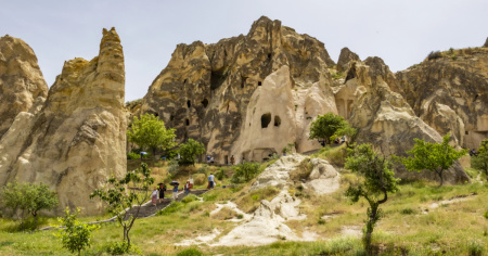 Crolla un "camino delle fate" in Cappadocia: due morti