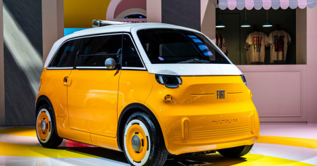 Fiat Multiplina, quattro posti in formato microcar
