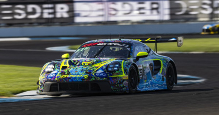 Alex Fontana rimonta fino al podio a Indianapolis