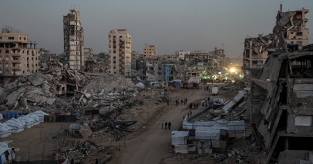 Quel che resta di Gaza: distrutti 9 edifici su 10
