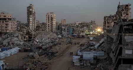 Quel che resta di Gaza: distrutti 9 edifici su 10