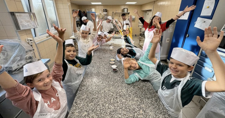Gli scolari alla scoperta dei laboratori dei panettieri