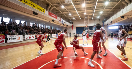 Il primo derby stagionale dice Massagno