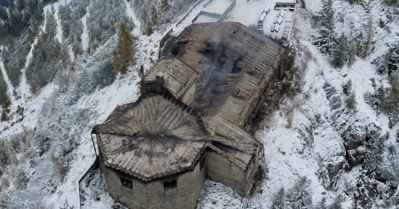 Incendio al Kehlsteinhaus: il fuoco si è riacceso