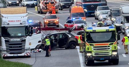 Incidente sull'A2 a Coldrerio, morto il passeggero 73enne