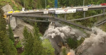 Brillamento del viadotto di Castiel, indagine archiviata