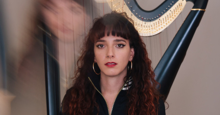 L'arpa di Kety Fusco in corsa per i Grammy