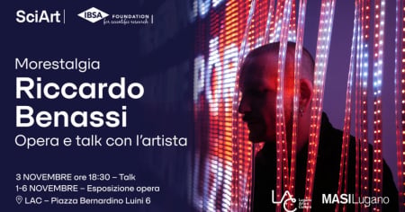 SciArt torna al LAC con Riccardo Benassi
