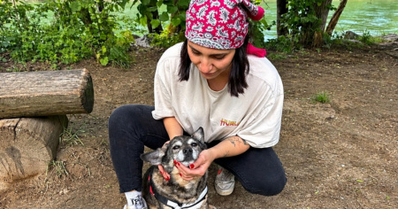 Lascia il lavoro per salvare cani: «C’è chi li regala a Natale e poi non li vuole più»