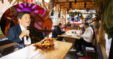 C'è Gianni Morandi e si festeggia l'autunno