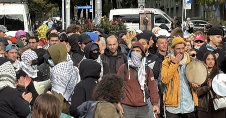 Mille persone alla manifestazione non autorizzata