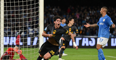 Napoli-Roma, finale da pazzi: Balerdi gela il Maradona al 90’
