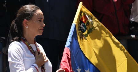 Maria Corina Machado torna in Venezuela dopo quasi undici mesi
