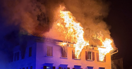 Incendio a Thusis, imputato rilasciato dal carcere preventivo