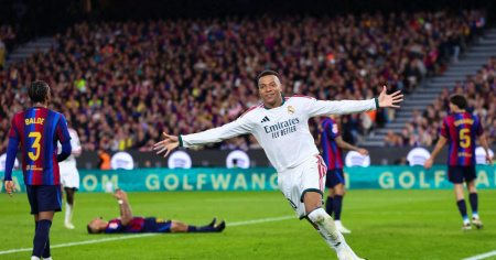 Mbappé stende il Barça, il Clasico è del Real Madrid