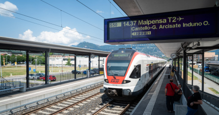 Lo sciopero non si fa: treni regolari tra Italia e Ticino